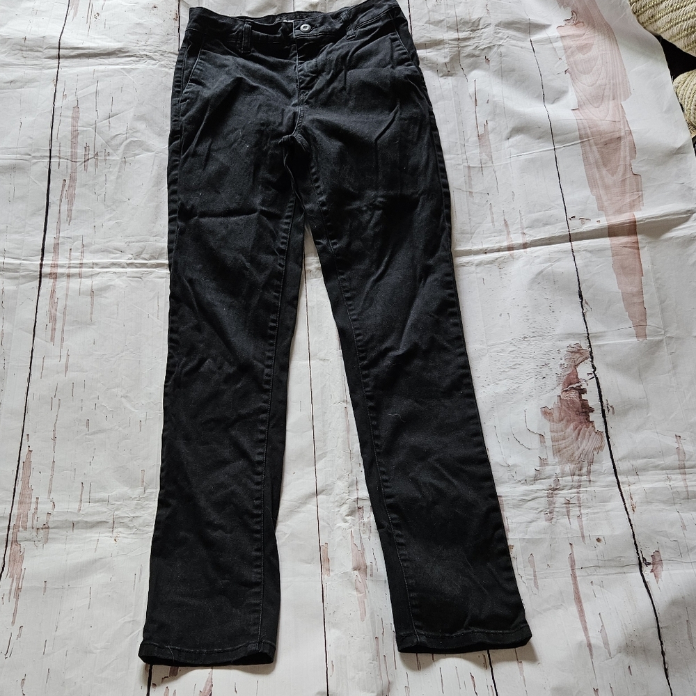 RSQ Women's Slim Straight Black Slacks Size 28x32